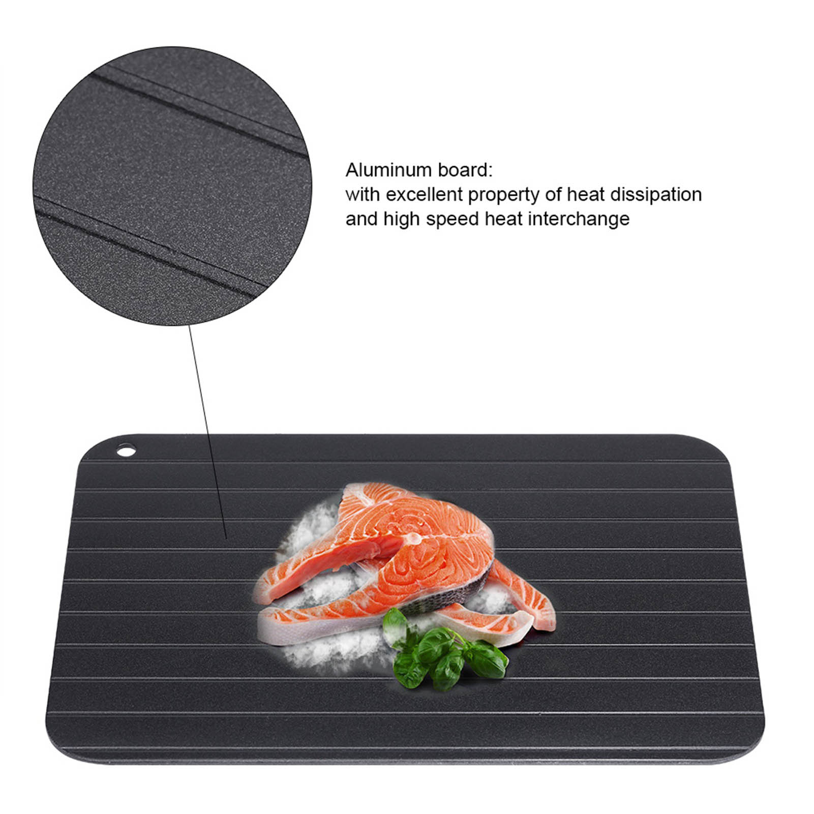 Kitchen Gadgets Cool - Fast Defrosting Tray Aluminium Alloy Thaw