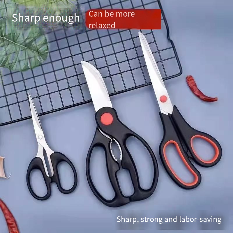 Kitchen Gadgets Cool - Stainless steel kitchen scissors Multi-functional strong