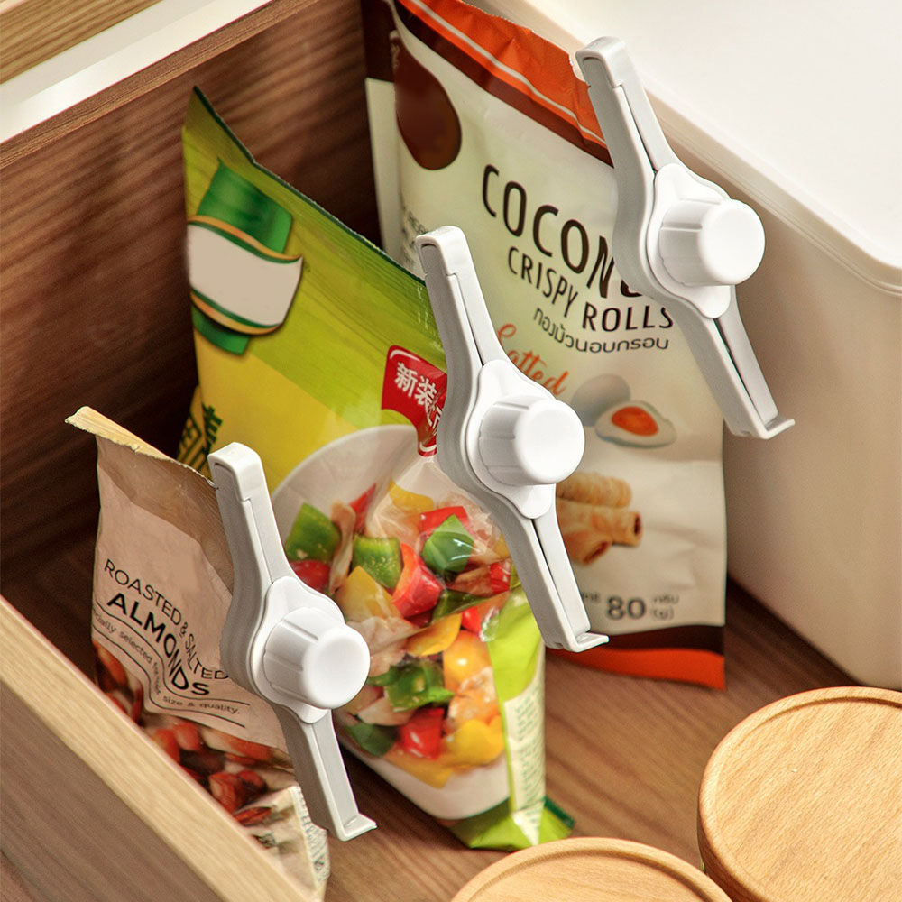 Kitchen Gadgets Cool - Food Bag Sealing Clips With Pour