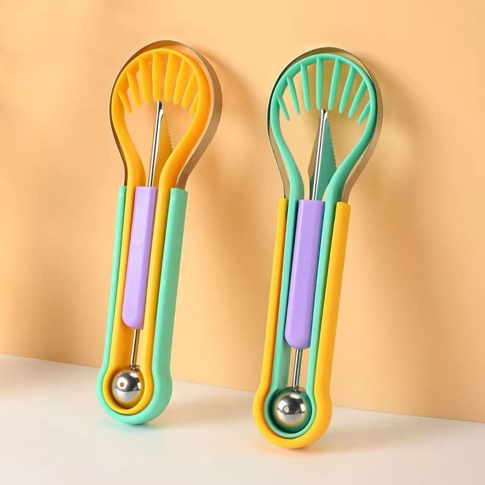 Easy To Clean 3 in 1 Melon Sco - Avocado Slicer Tool recension och pris