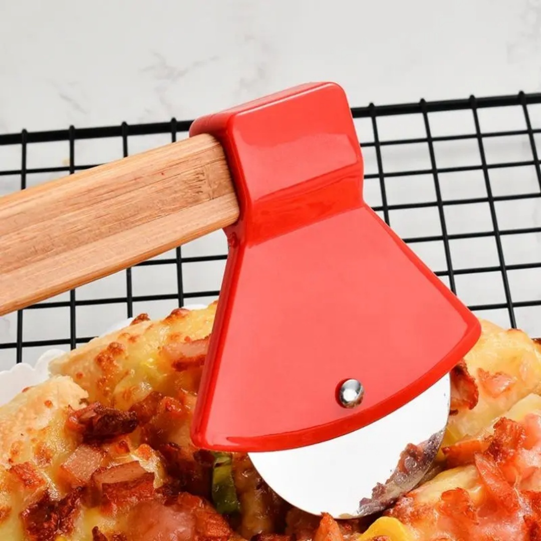 Funny & Cool Axe Pizza Cutter  - Kitchen Gadgets For Dad recension och pris