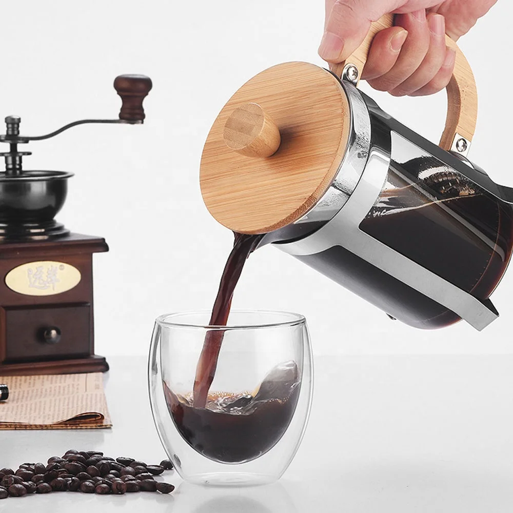 350/600ml Stainless Steel Pres - French Press Coffee Maker recension och pris