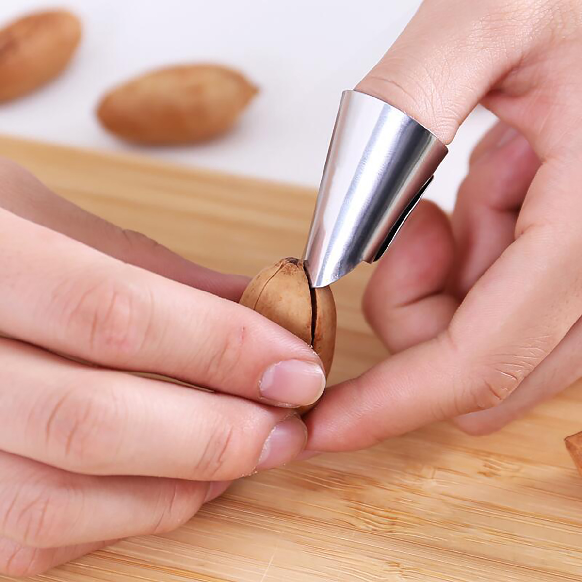 Stainless Steel Finger Guard F - Kitchen Gadgets Cool recension och pris