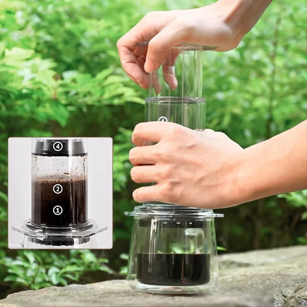 Portable Coffee Kettle French  - French Press Coffee Maker recension och pris