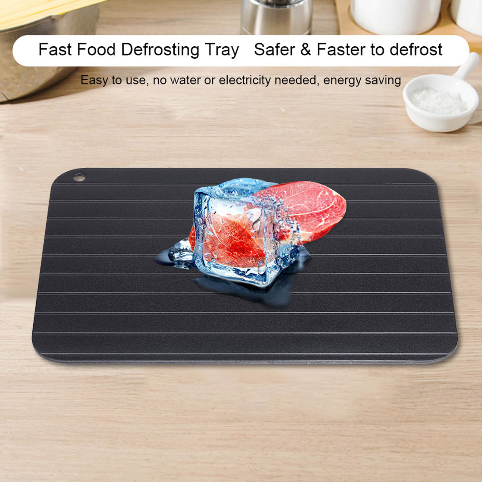 Fast Defrosting Tray Aluminium - Kitchen Gadgets Cool recension och pris