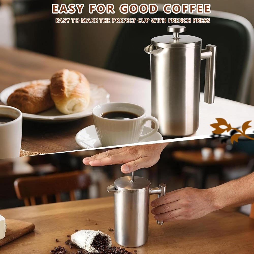 French Press Coffee Maker, 304 - French Press Coffee Maker recension och pris
