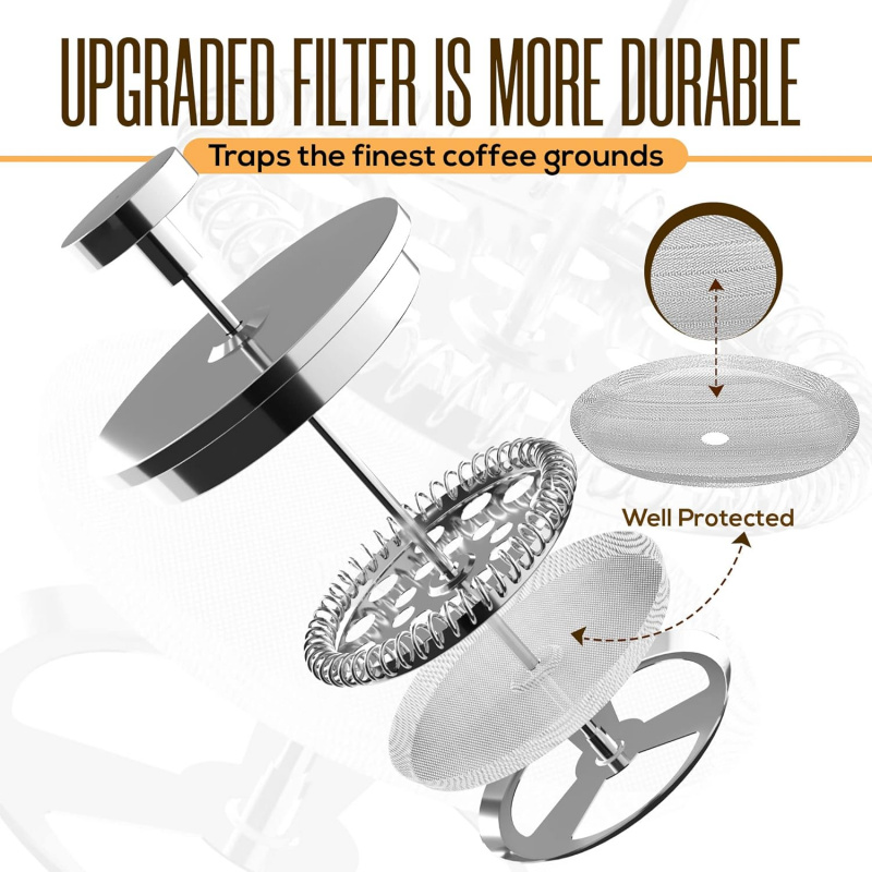 304 Grade Stainless Steel Fren - French Press Coffee Maker recension och pris
