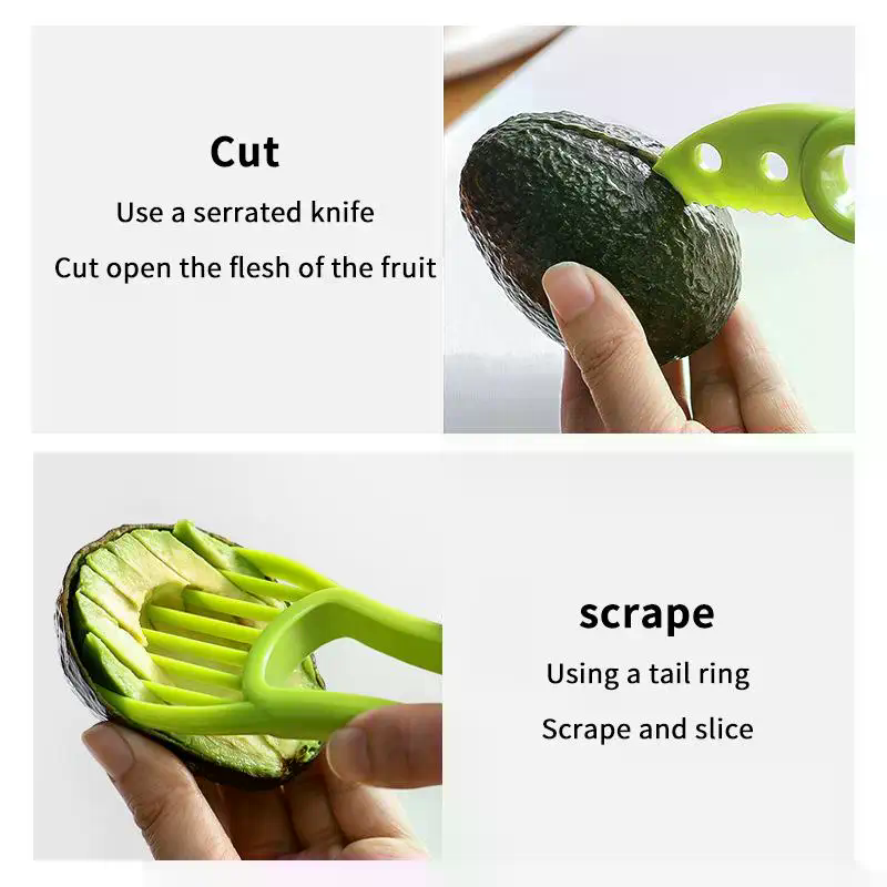 3-in-1 Avocado Slicer Shea Cor - Avocado Slicer Tool recension och pris
