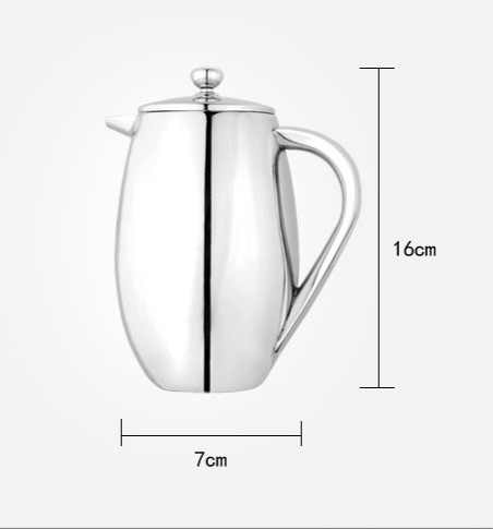 304 Stainless Steel French Pre - French Press Coffee Maker recension och pris
