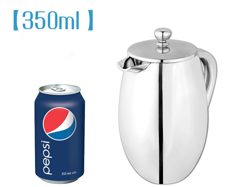 304 Stainless Steel French Pre - French Press Coffee Maker recension och pris
