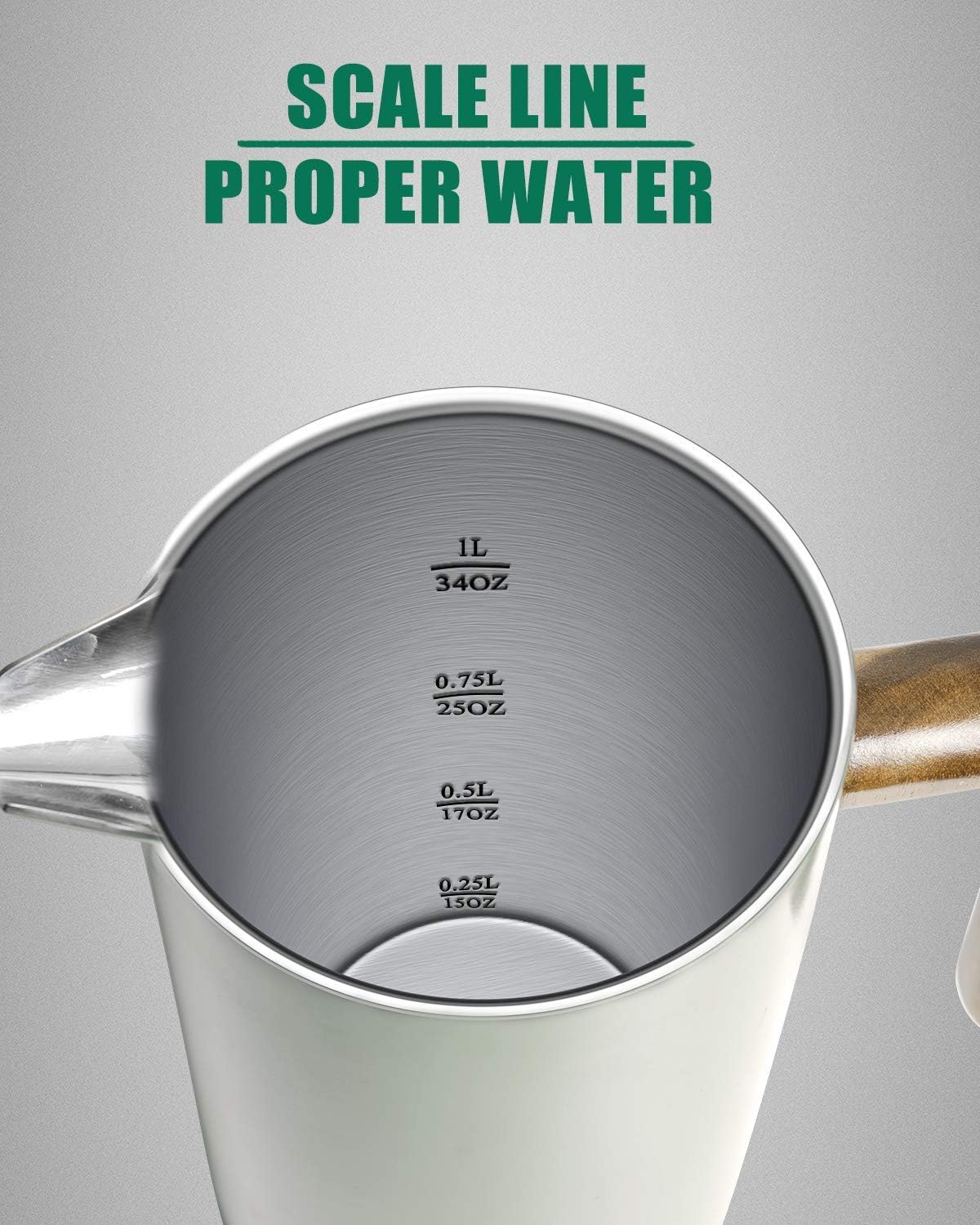 POLIVIAR 34 oz French Press Co - French Press Coffee Maker recension och pris
