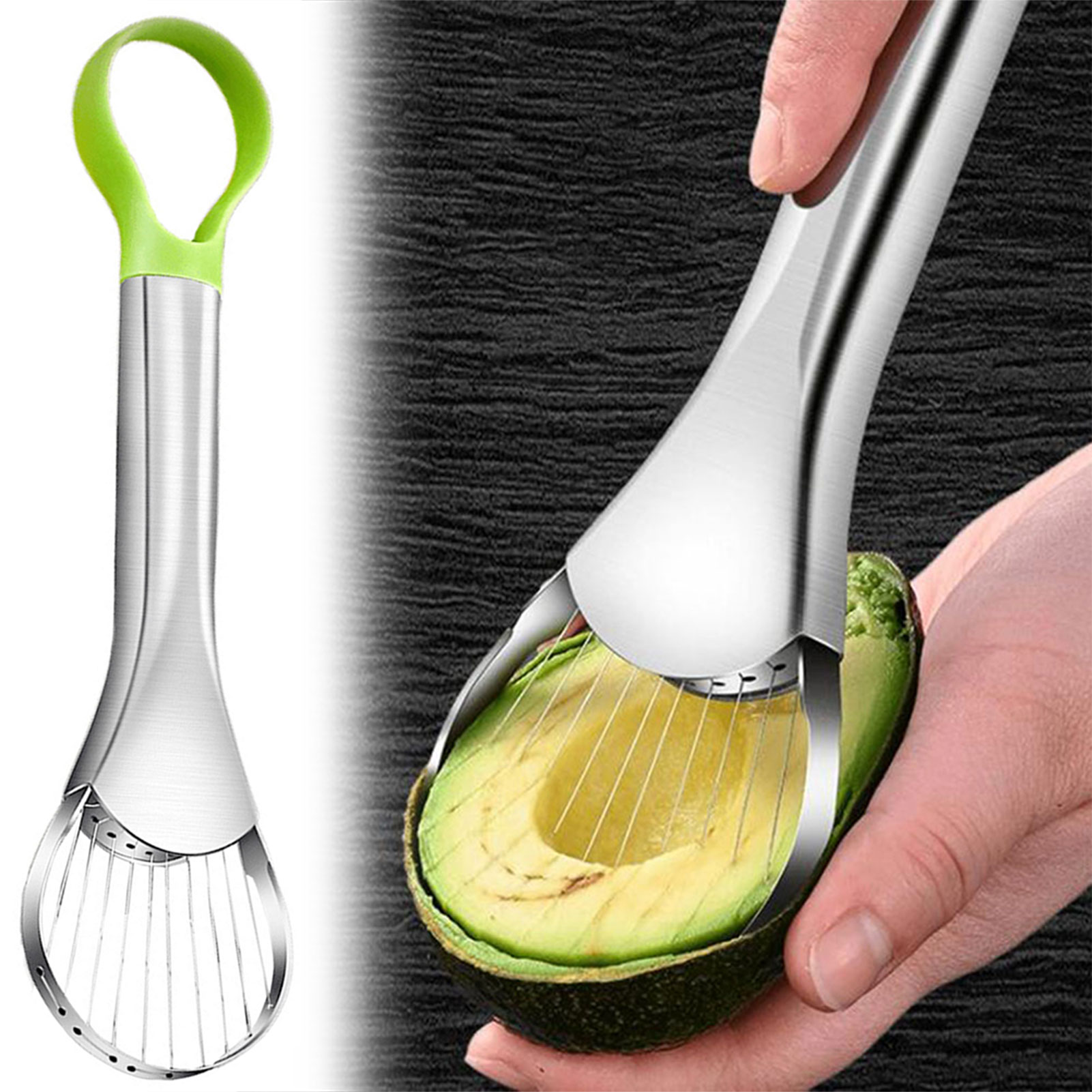 Avocado Knife Gadget,Stainless - Avocado Slicer Tool recension och pris
