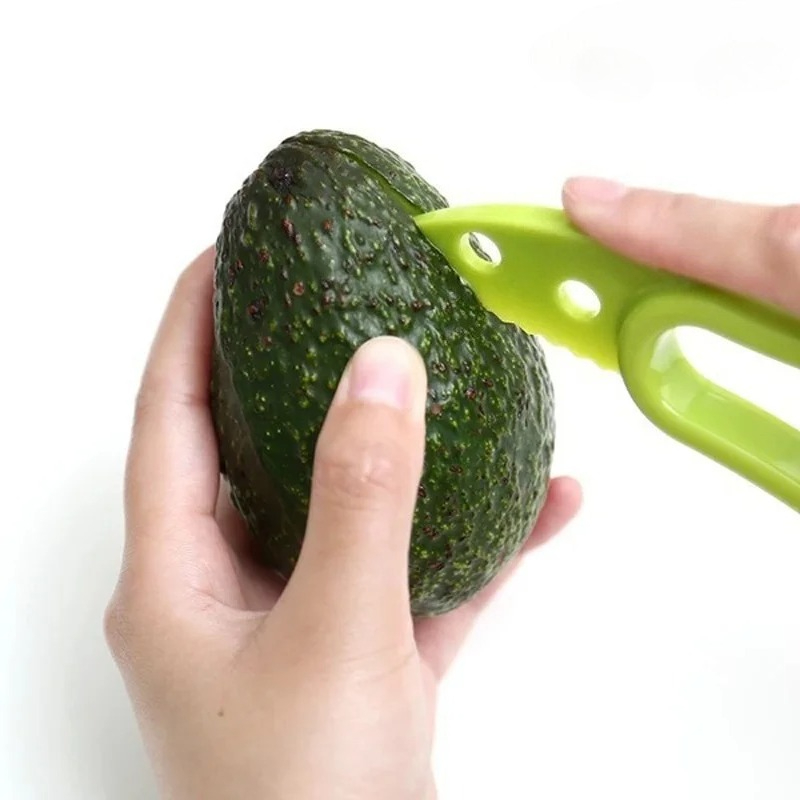 1PC 3 in 1 Green Avocado Slice - Avocado Slicer Tool recension och pris