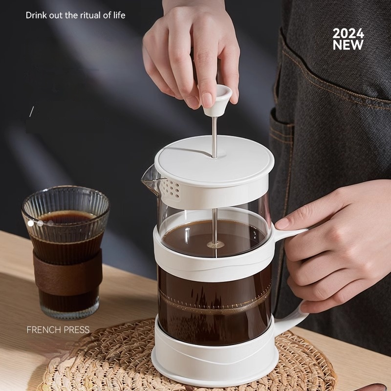 GIANXI Hand Press Coffee Maker - French Press Coffee Maker recension och pris