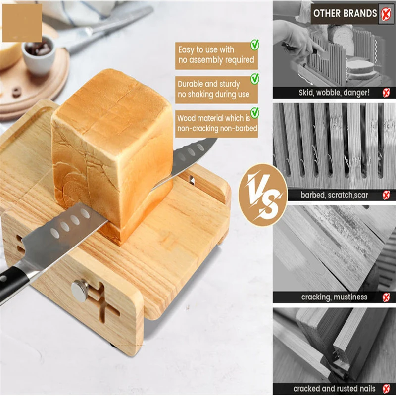 Bread Slicer Guide Horizontal  - Kitchen Gadgets Guide recension och pris