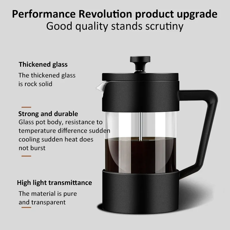 350/600/1000ML French Press Co - French Press Coffee Maker recension och pris