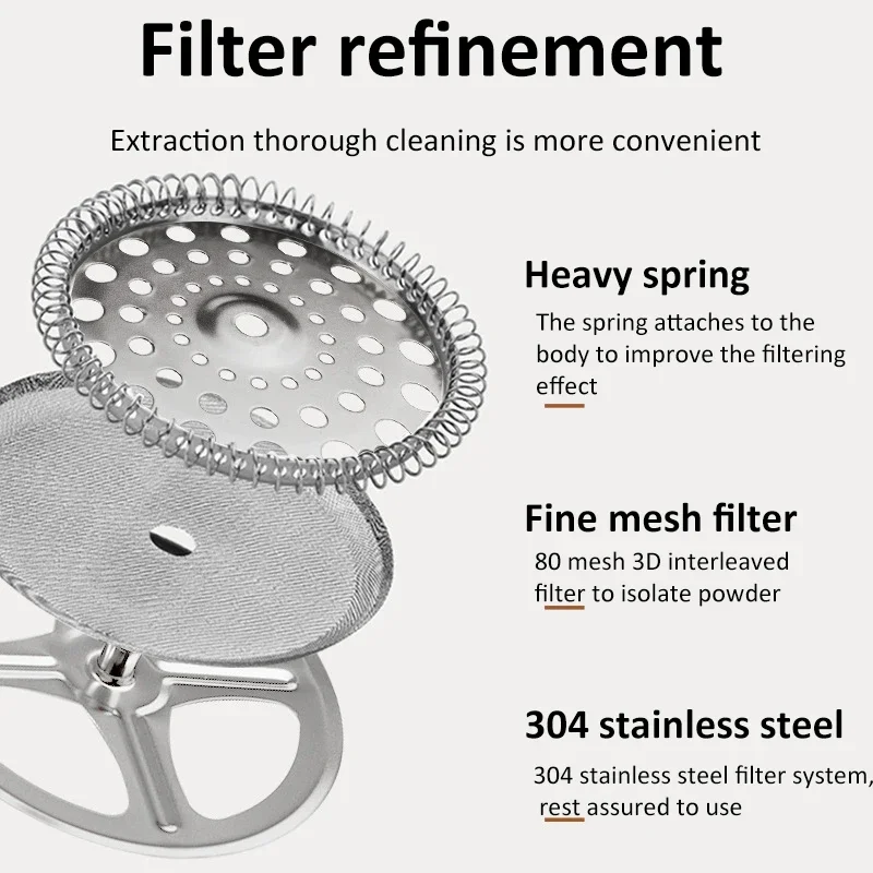 350/600/1000ML French Press Co - French Press Coffee Maker recension och pris