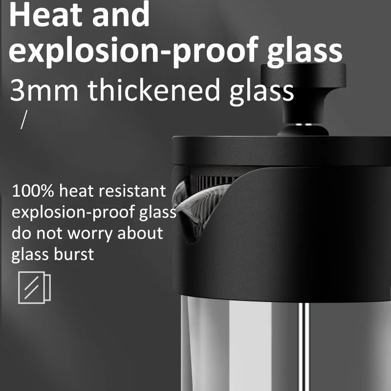 350/600/1000ML French Press Co - French Press Coffee Maker recension och pris