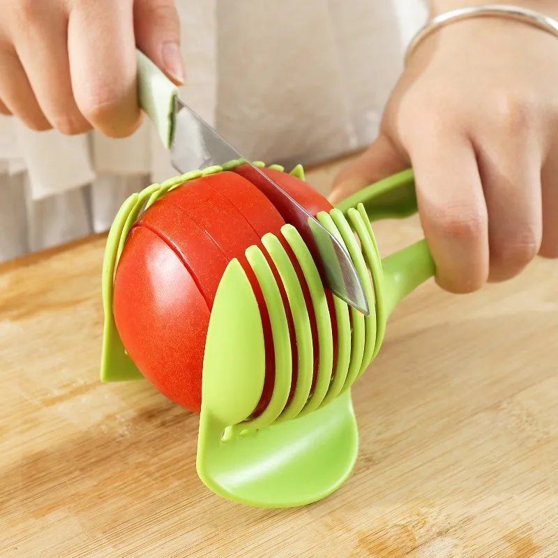 Non-Slip Tomato Slicer Guide F - Kitchen Gadgets Guide recension och pris