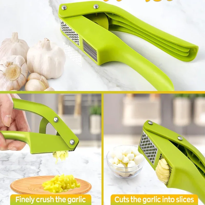 2 in 1 Garlic Ricer and Slicer - Kitchen Gadgets Cool recension och pris