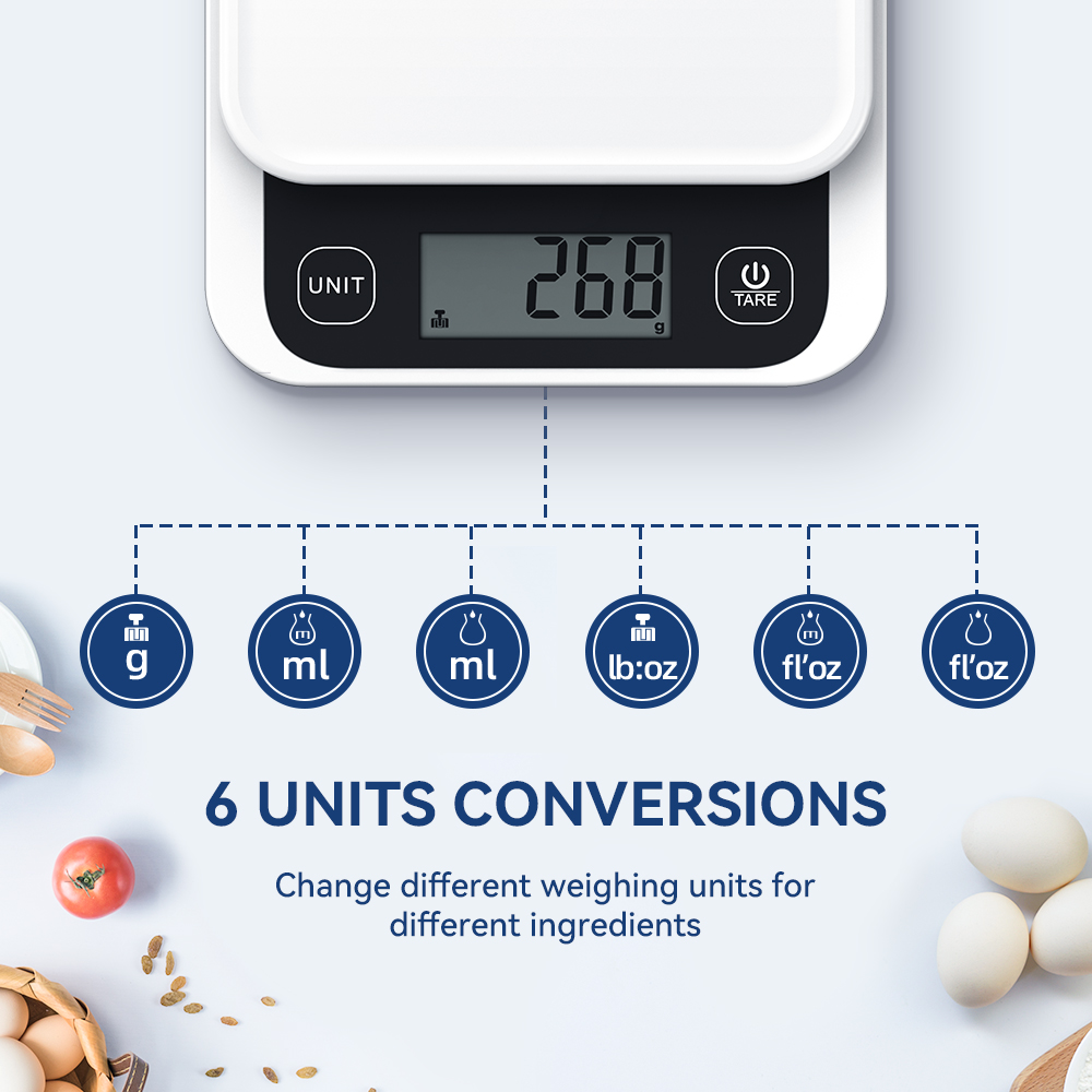 5kg/0.1g/1g Smart Kitchen Scal - Kitchen Gadgets Cool recension och pris
